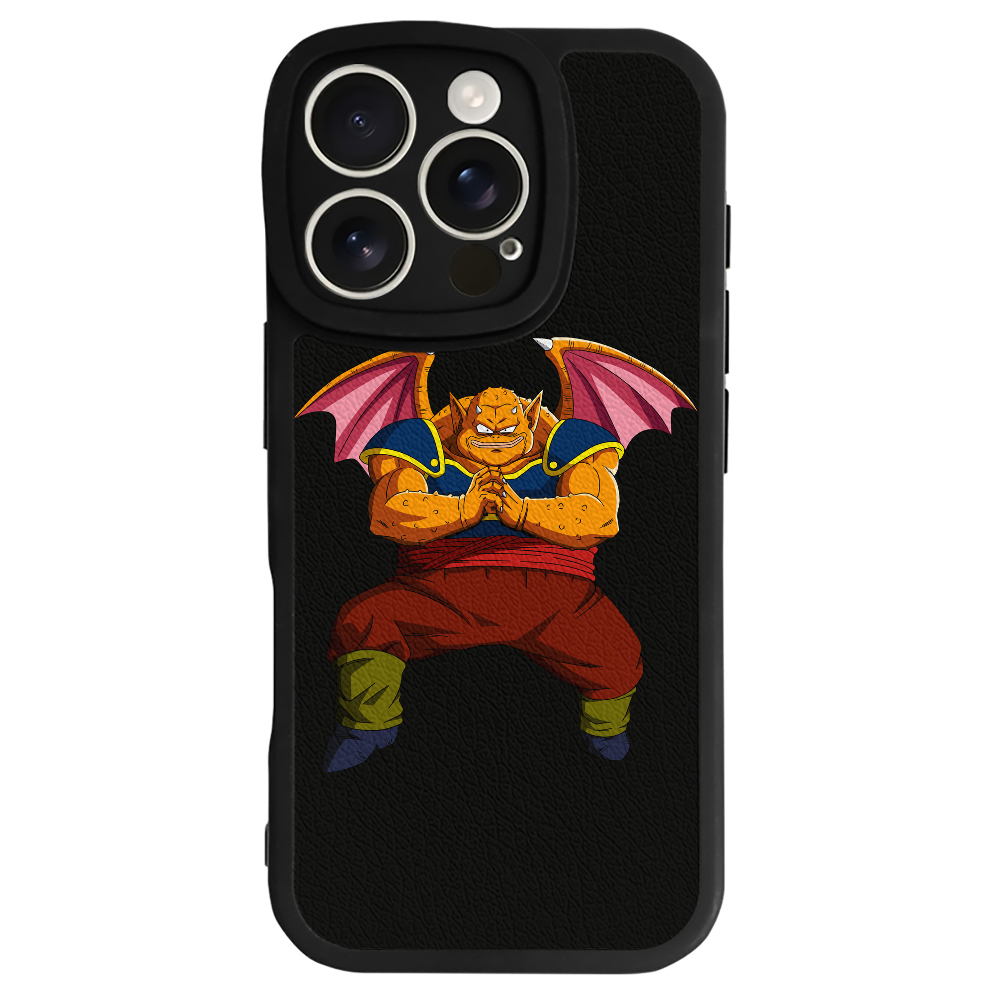 （画像用） ドラゴンボール DRAGON BALL 【iPhone 16シリーズ対応】シリコンスマホケース（レザー調） 材質：シリコン